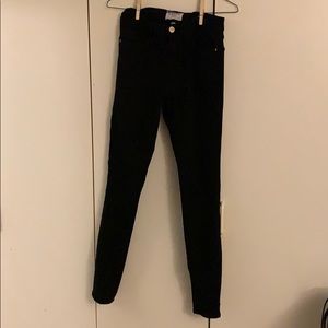 Frame size 26 black skinny jeans